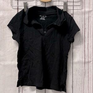 The childrens place black school uniform top